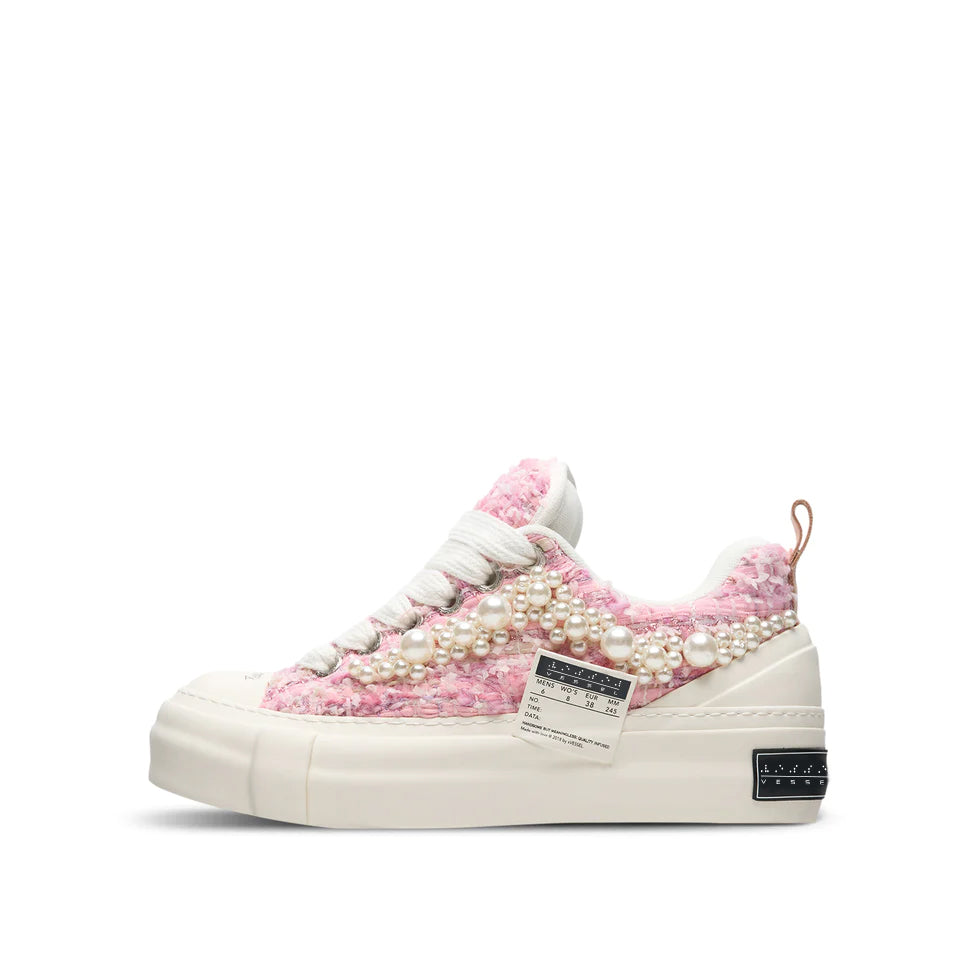 xVESSEL Nougat Pearly Tweed - Pink