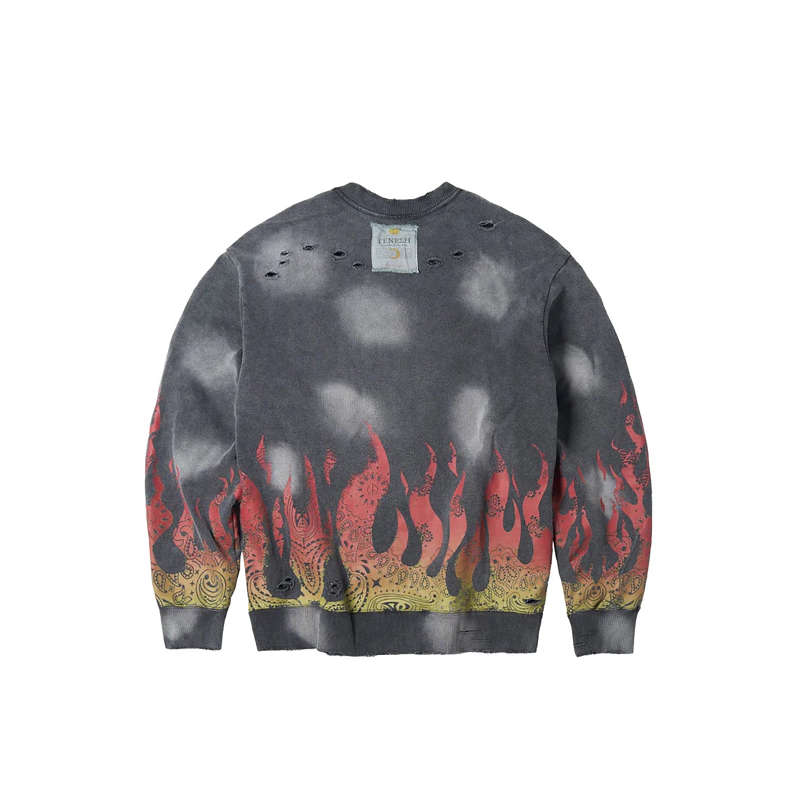 PBP Flaming Paisley Sweater