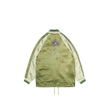 Daisy Embroidered Robe