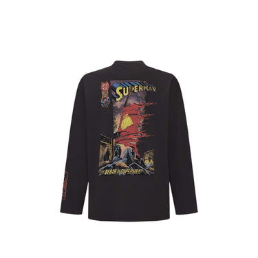 xVESSEL x Superman Long sleeve T-shirt Dark Grey