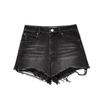 Destoryed Denim Shorts