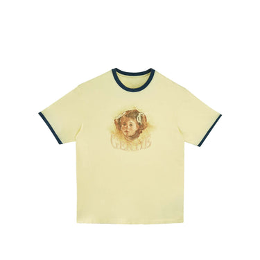 xVESSEL x E.T. Printed T-Shirt Yellow
