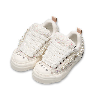 xVESSEL Nougat Pearly Tweed - White