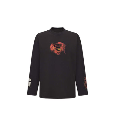 xVESSEL x Superman Long sleeve T-shirt Dark Grey