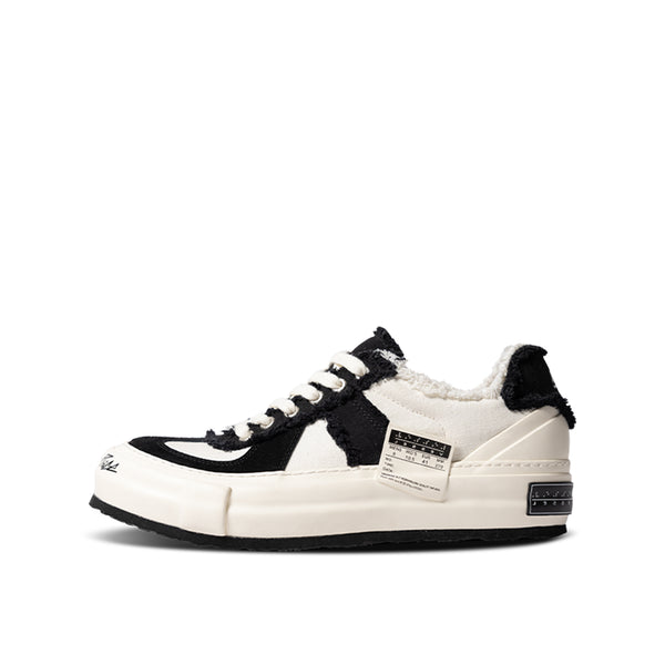 xVESSEL Nougat T-Front Yin-Yang | Leather Canvas Sneakers
