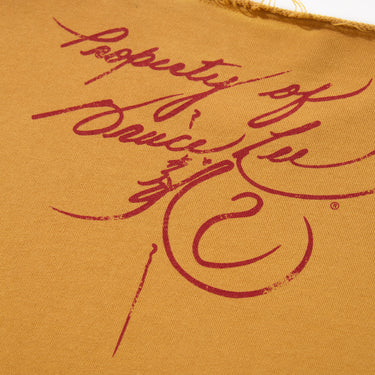 xVESSEL x Bruce Lee Gold Hoodie