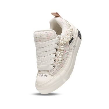 xVESSEL Nougat Pearly Tweed - White