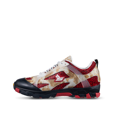 Sickö × xVESSEL Hiking Shoes "Cheetah" White