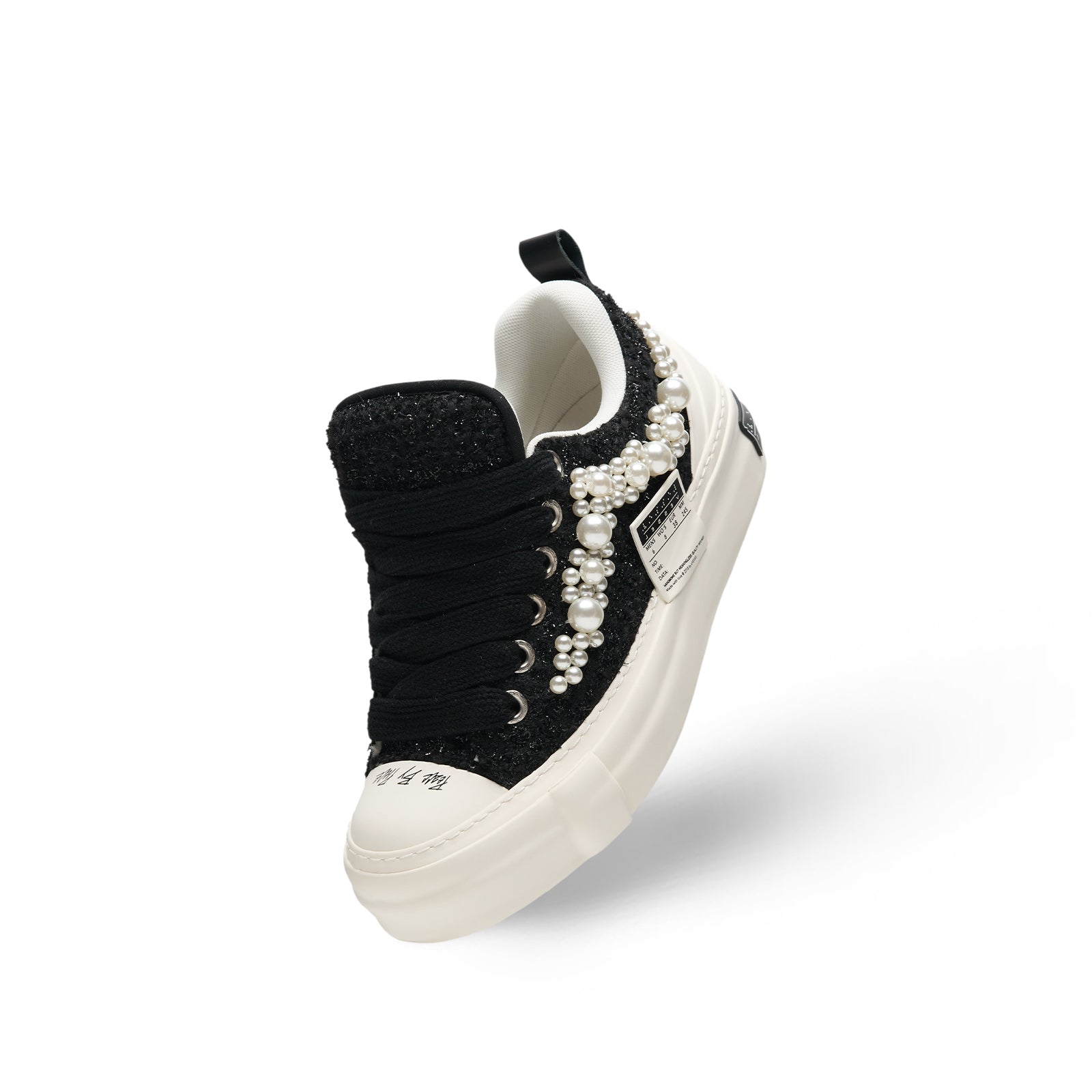 xVESSEL Nougat Pearly Tweed - Black