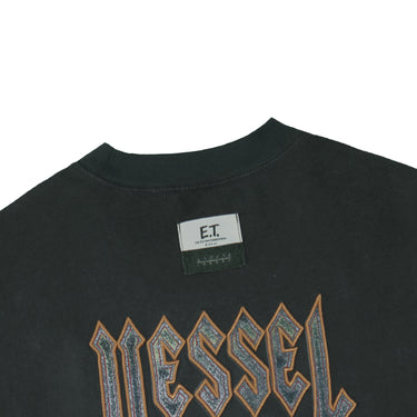 xVESSEL x E.T. Embroider T-Shirt Black