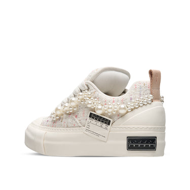 xVESSEL Nougat Pearly Tweed - White