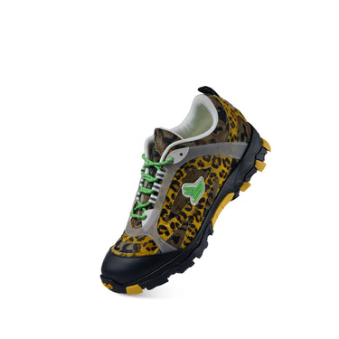 Sickö × xVESSEL Hiking Shoes "Leopard" Gray