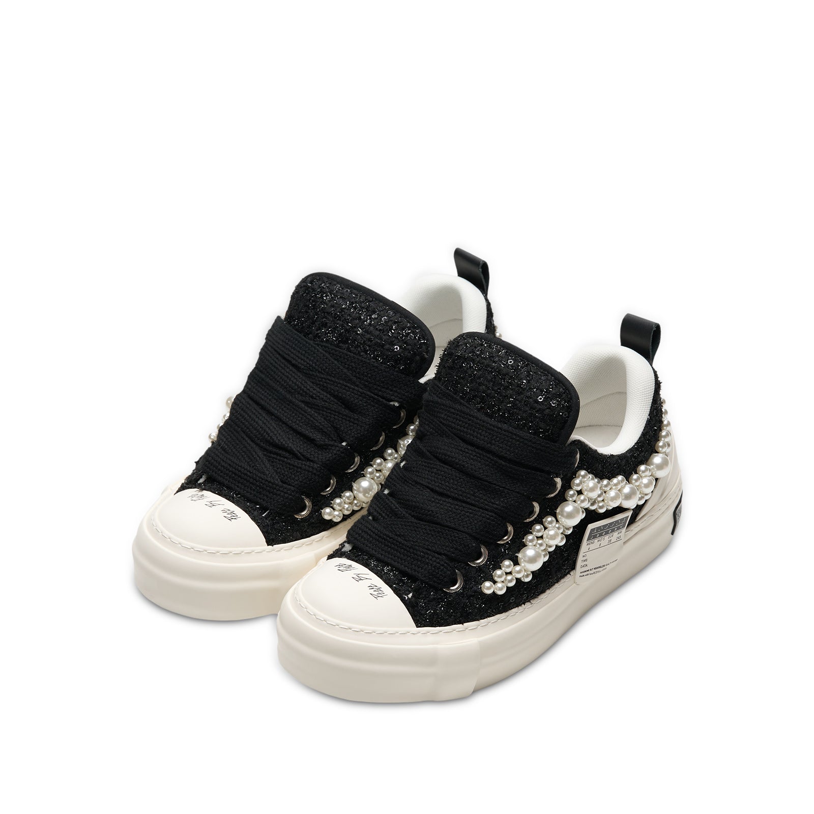 xVESSEL Nougat Pearly Tweed - Black