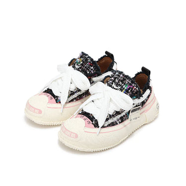 G.O.P. 2.0 MARSHMALLOW Lows Black Tweed