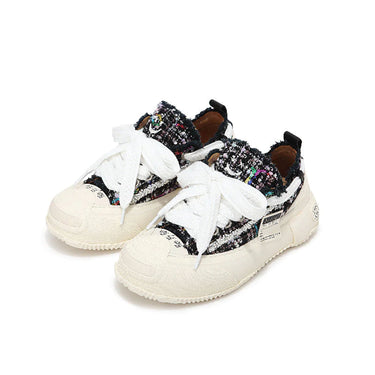 G.O.P. 2.0 MARSHMALLOW Lows Black Tweed