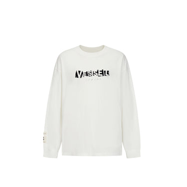 xVESSEL x Superman Long sleeve T-shirt White