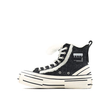 Harris Tweed G.O.P. Winter Highs Charcoal